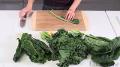 How to de-stem leafy greens