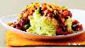 Upside-down shepherd's pie