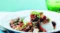 Saucy eggplant and pork stir-fry